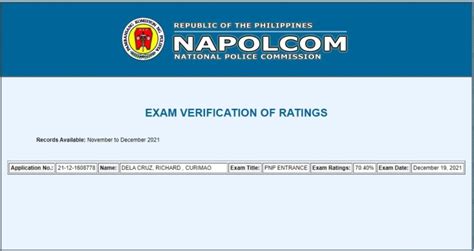 napolcom examination 2024|How to Check NAPOLCOM Results & Exam Ratings Online .